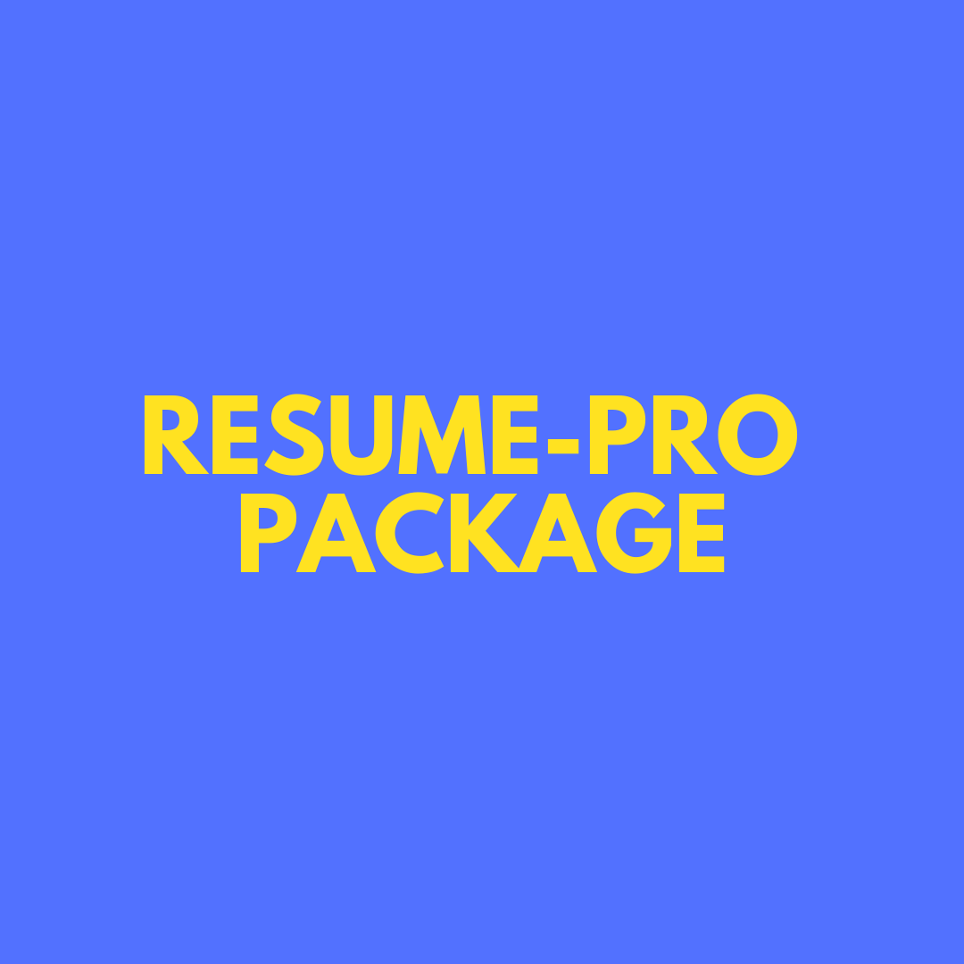 resume-pro package